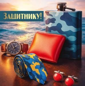 Бирка двойная «Защитнику!»