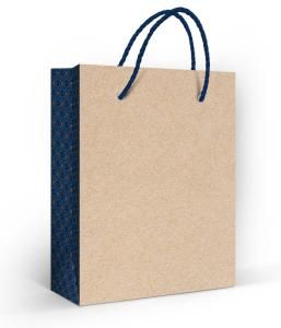 Пакет подарочный (S) «Крафт»