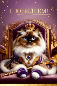 Открытка «С Юбилеем!»