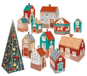 Набор для праздника «Новогодняя улица» (адвент-календарь)
