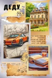 Открытка «Деду»