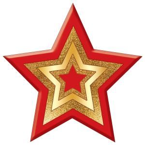 Украшение на скотче «Звезда»