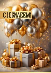 Открытка «С Юбилеем!»