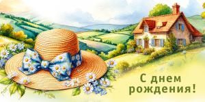 Конверт для денег «С днем рождения!»