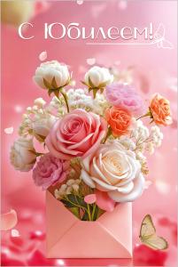Открытка «С Юбилеем!»