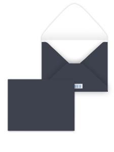 Конверт художественный малый «Графит»