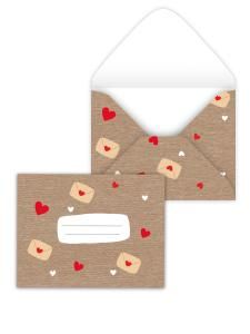 Конверт художественный малый «Конвертики»