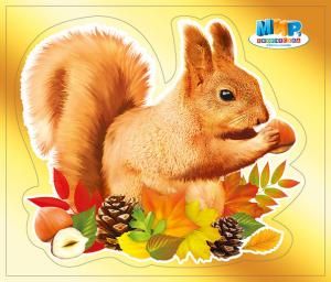 Наклейка «Белочка»