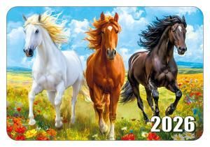 2026 Календарь карманный «Символ года, тройка»