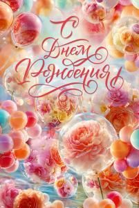 Открытка «С Днем Рождения!»