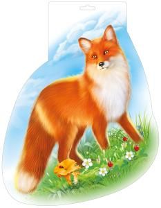 Мини-плакат «Лисица»
