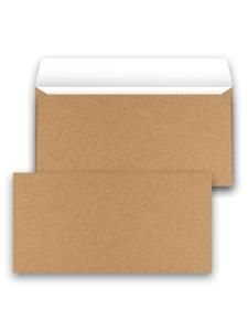 Конверт художественный евро «Темный крафт»