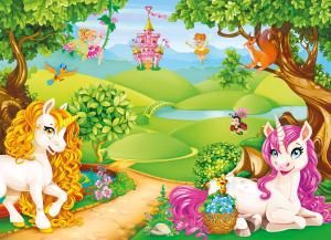 Фотофон «Прекрасные принцессы»