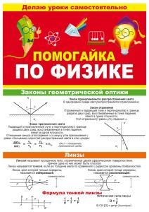 Буклет «Помогайка по физике»