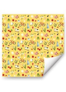 Бумага упаковочная «Маленькие радости» 70х100 см, 1 шт.