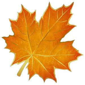 Украшение «Кленовый лист»