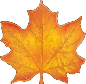 Украшение на скотче «Кленовый лист»