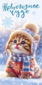 Конверт для денег «Новогоднее чудо!»