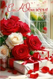 Открытка «С Юбилеем!»