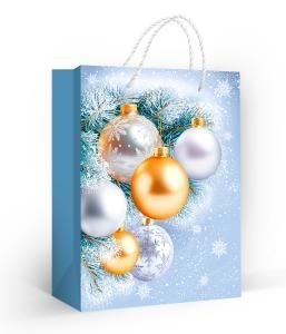 Пакет подарочный (MS) «Морозное чудо»
