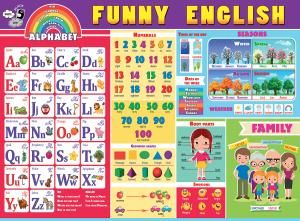 Плакат «FUNNY ENGLISH»