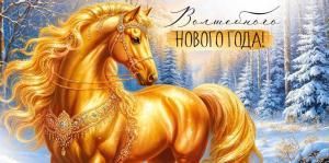 Конверт для денег «Волшебного Нового года!» (символ года)