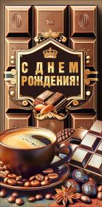 Конверт для денег "С Днем рождения!"