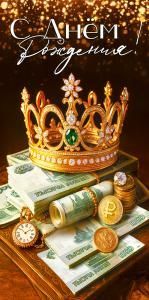 Конверт для денег «С Днём рождения!»