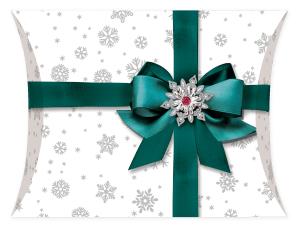 Коробочка для подарка без названия, новогодняя