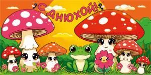 Конверт для денег «С днюхой!»