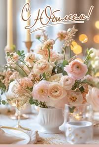 Открытка «С Юбилеем!»