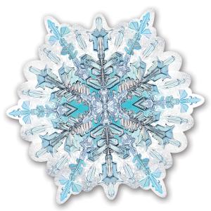 Украшение на скотче «Снежинка»