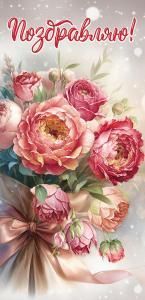 Открытка-поздравление «Поздравляю!»