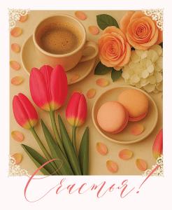 Открытка «Счастья!»