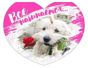 Открытка-отношение «Все начинается...»