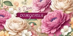 Конверт для денег «В День рождения»