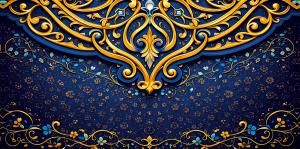 Конверт для денег Без надписи (Восточные узоры тёмные)