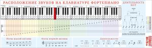 Плакат-полоска "Музыкальная грамота Сольфеджио"