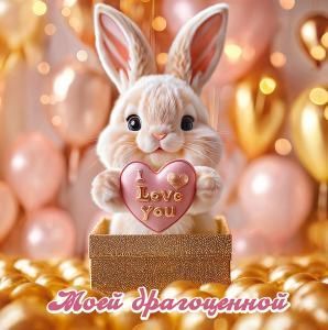 Бирка двойная «Моей драгоценной»