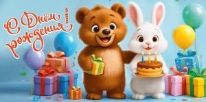 Конверт для денег «С Днём рождения!»