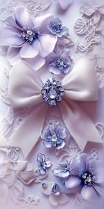 Конверт для денег без надписи (бант с брошью, цветы cо стразами, цветы-вышивка)