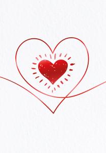 Бирка: без надписи с сердечком.