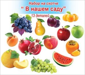 Набор на скотче «В нашем саду»