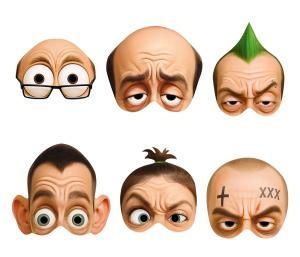 Набор масок (мужчины)