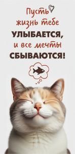 Конверт для денег «Пусть жизнь тебе улыбается!»