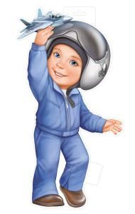 Плакат «Мальчик-лётчик»