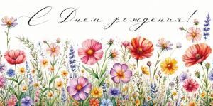 Конверт для денег «С Днем рождения!»