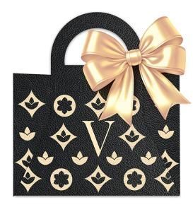 Сумочка «Черный Луис» с атласной лентой