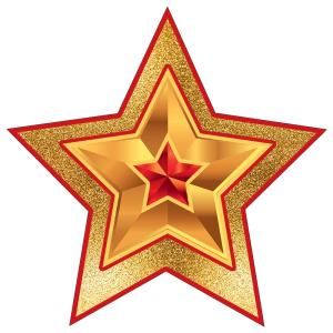 Украшение на скотче «Звезда»