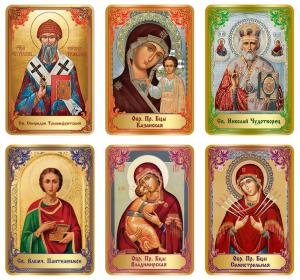 Микс календарей карманных на 2027 год «Православные святые»